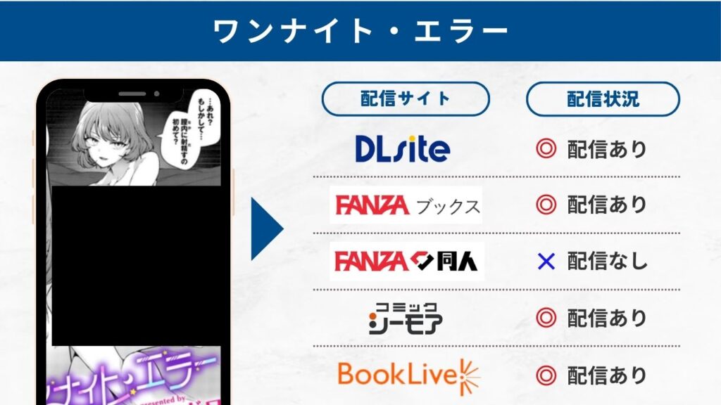 ワンナイト・エラー 配信サイト