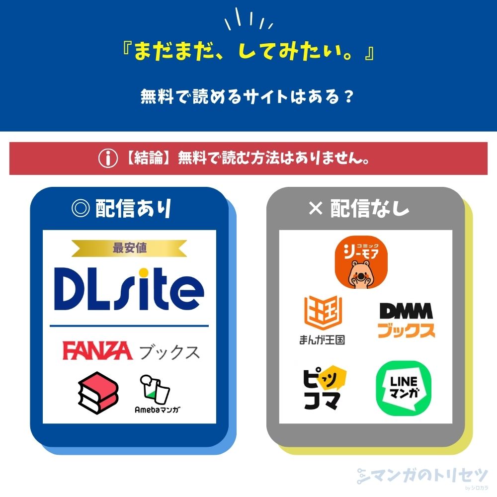 まだまだ、してみたい。　無料