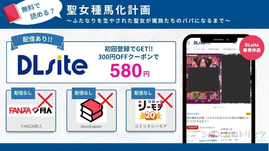 聖女種馬化計画 ～ふたなりを生やされた聖女が魔族たちのパパになるまで～