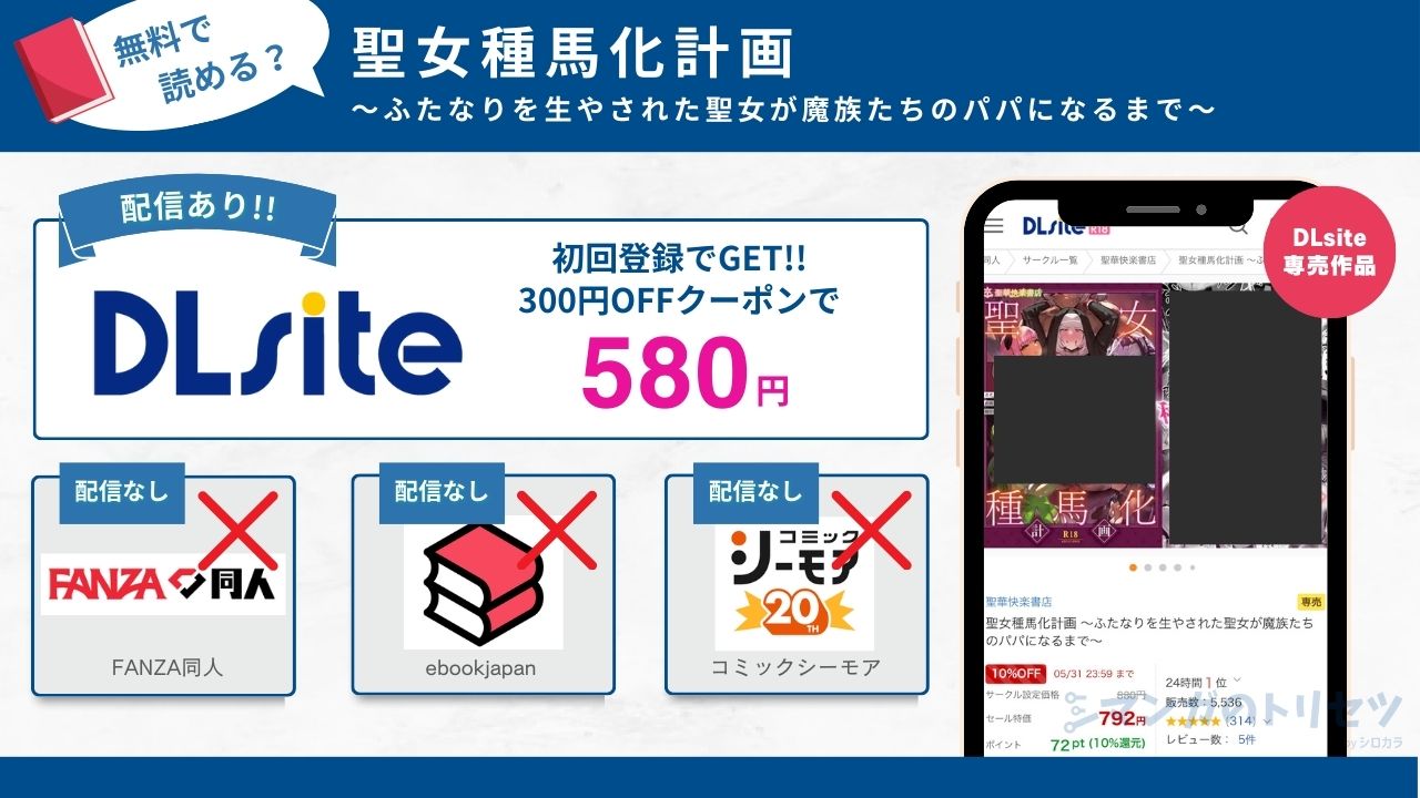 聖女種馬化計画 ~ふたなりを生やされた聖女が魔族たちのパパになるまで~