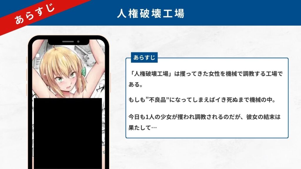 人権破壊工場　あらすじ