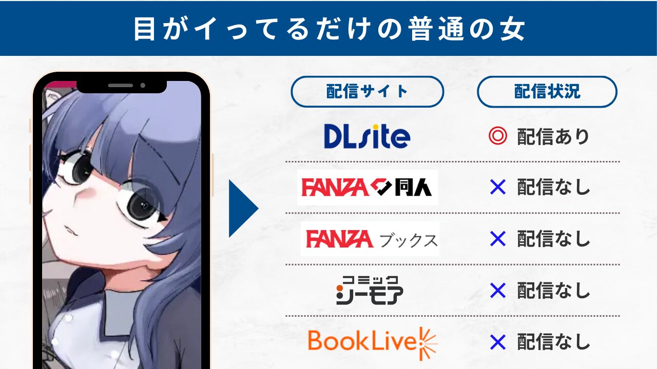 目がイってるだけの普通の女 無料